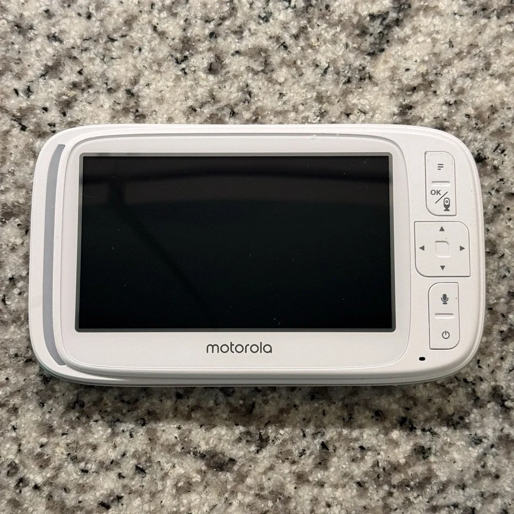 Motorola Comfort75BU 5'' Video Baby Monitor w/ Power Cable WORKS TESTED